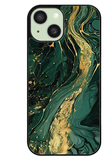 Enchanted Emeralds - Splash of Gold