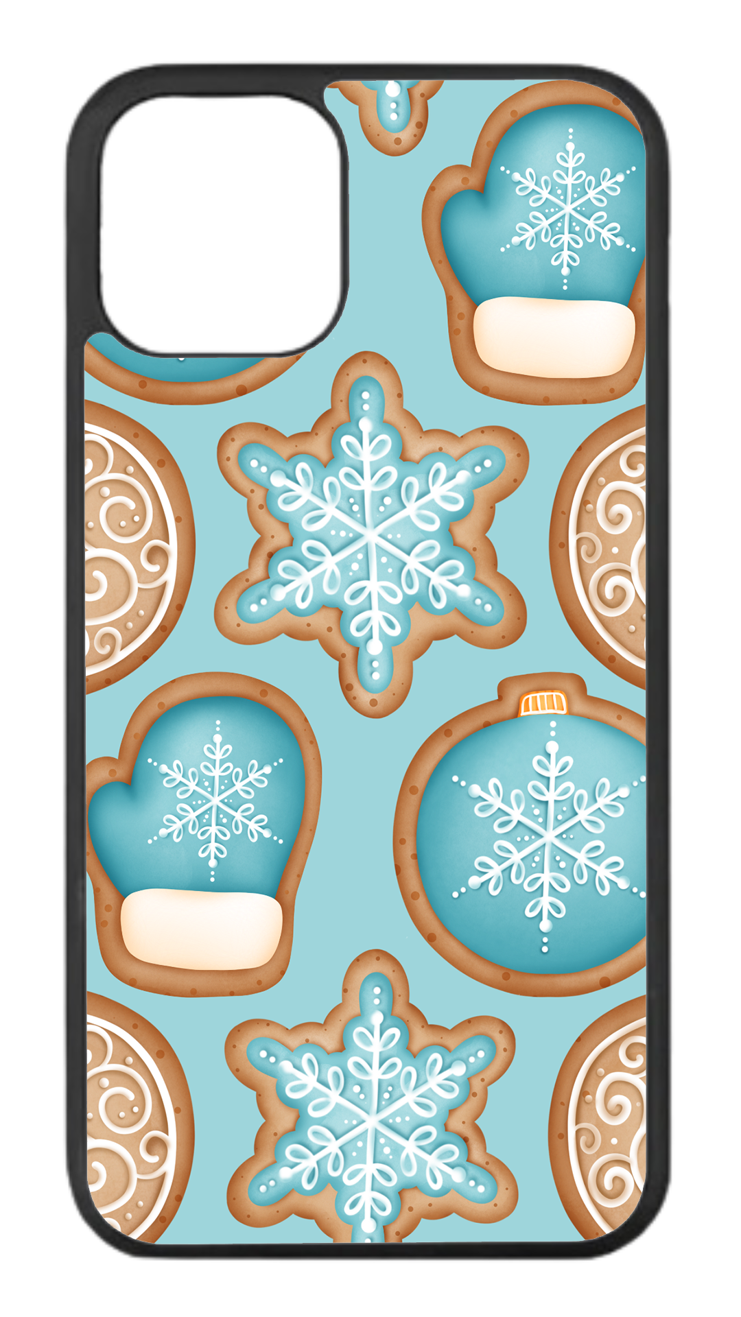 BLUE GINGERBREAD COOKIES