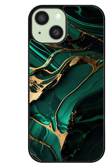 Enchanted Emeralds - Emerald Green & Metallic gold